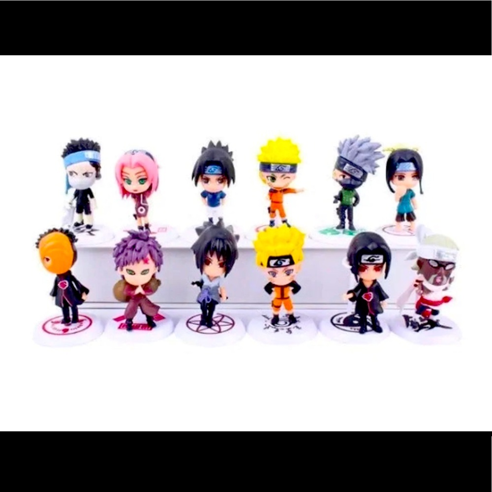 Naruto figure set 12pcs collection anime